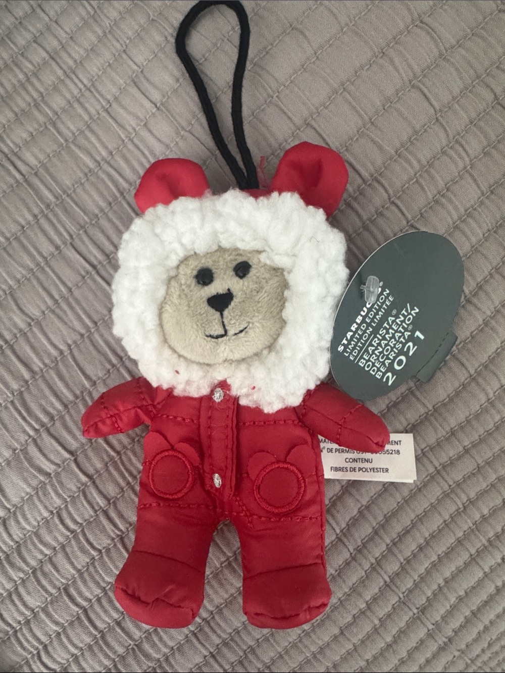 Starbucks Disney Bearista Ornament Holiday 2021 NWT